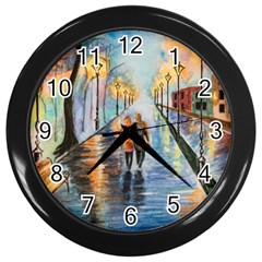 Just The Two Of Us Wall Clock (black)