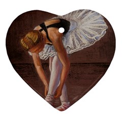 Ballerina Heart Ornament