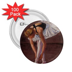 Ballerina 2 25  Button (100 Pack)