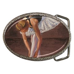 Ballerina Belt Buckle (oval) by TonyaButcher