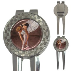 Ballerina Golf Pitchfork & Ball Marker by TonyaButcher