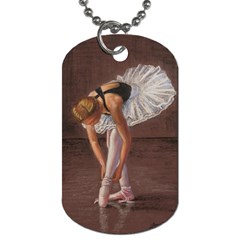 Ballerina Dog Tag (two-sided)  by TonyaButcher