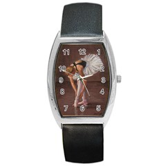 Ballerina Tonneau Leather Watch