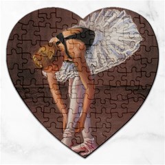 Ballerina Jigsaw Puzzle (heart)