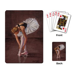 Ballerina Playing Cards Single Design by TonyaButcher