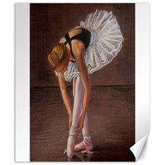 Ballerina Canvas 20  X 24  (unframed)