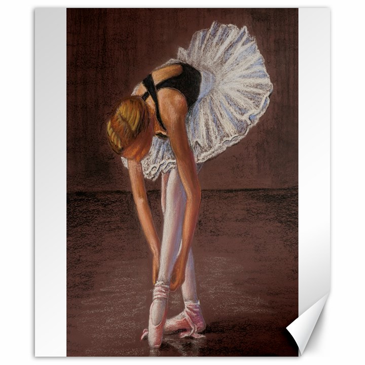 Ballerina Canvas 20  x 24  (Unframed)