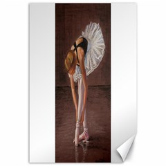 Ballerina Canvas 24  X 36  (unframed)