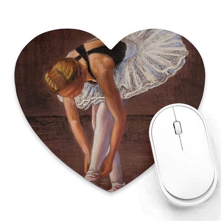 Ballerina Mouse Pad (Heart)