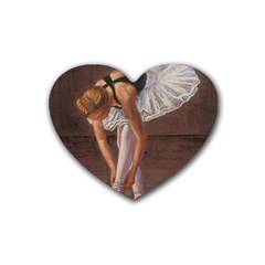 Ballerina Drink Coasters (heart) by TonyaButcher