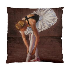 Ballerina Cushion Case (single Sided)  by TonyaButcher