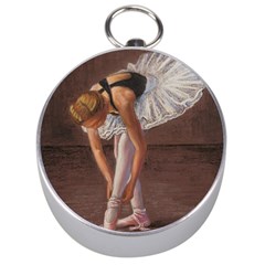 Ballerina Silver Compass