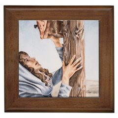 Stabat Mater Framed Ceramic Tile