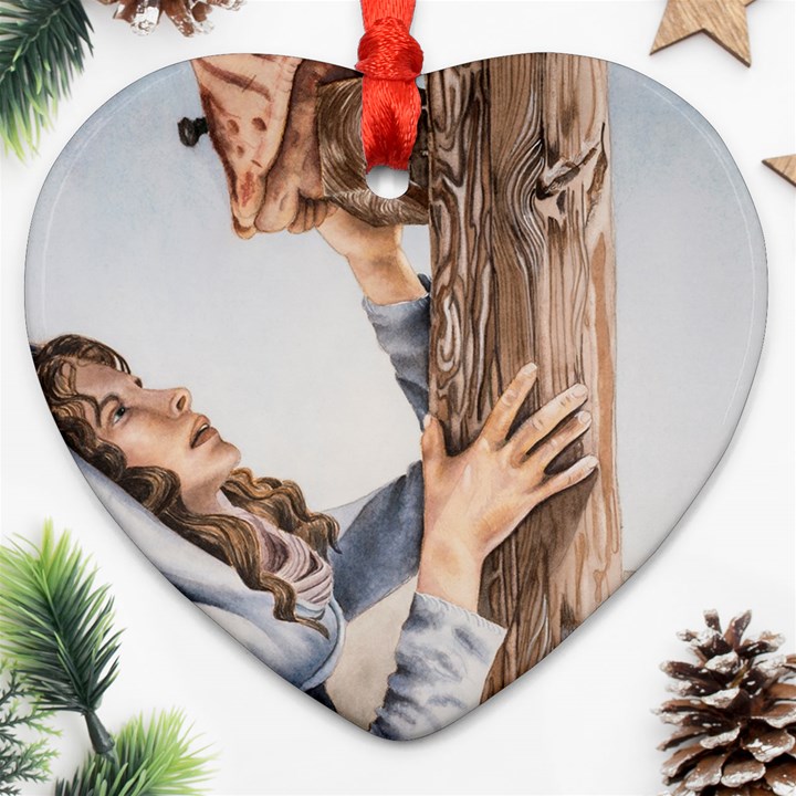 Stabat Mater Heart Ornament