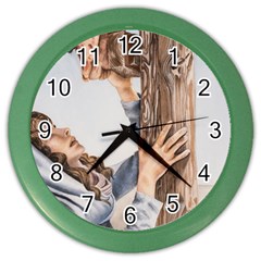 Stabat Mater Wall Clock (Color)