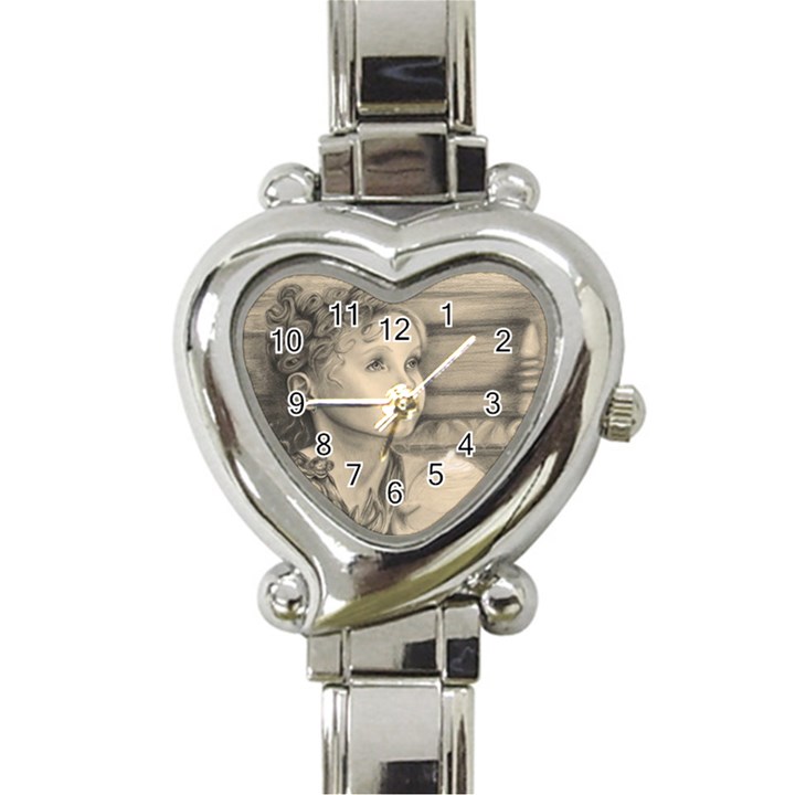 Light1 Heart Italian Charm Watch 