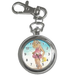 Beach Play Sm Key Chain Watch by TonyaButcher