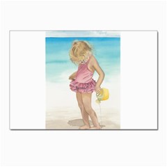 Beach Play Sm Postcards 5  X 7  (10 Pack)