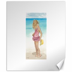 Beach Play Sm Canvas 8  X 10  (unframed) by TonyaButcher