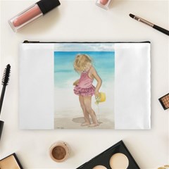 Beach Play Sm Cosmetic Bag (large) by TonyaButcher