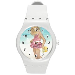 Beach Play Sm Plastic Sport Watch (medium) by TonyaButcher