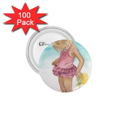 Beach Play Sm 1 75  Button (100 Pack) by TonyaButcher