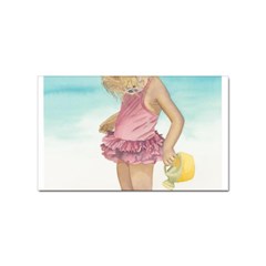 Beach Play Sm Sticker (rectangle) by TonyaButcher