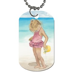 Beach Play Sm Dog Tag (two-sided) 