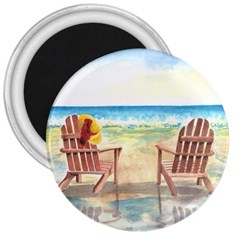 Time To Relax 3  Button Magnet by TonyaButcher