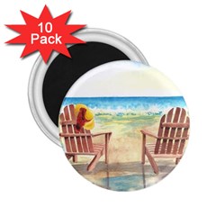 Time To Relax 2 25  Button Magnet (10 Pack) by TonyaButcher