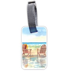 Time To Relax Luggage Tag (one Side) by TonyaButcher