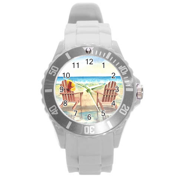 Time To Relax Plastic Sport Watch (Large)