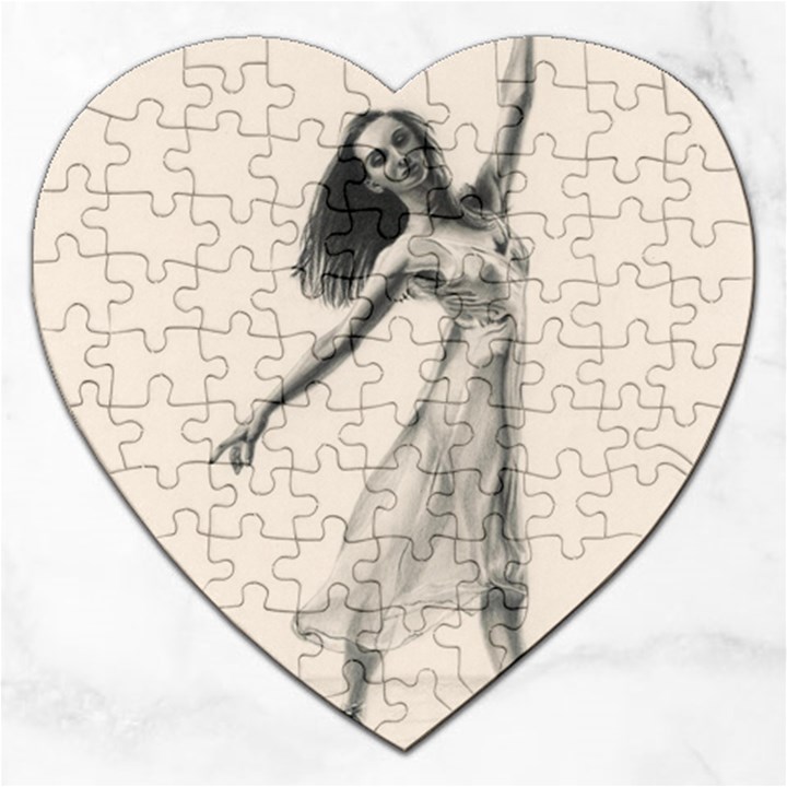 Perfect Grace Jigsaw Puzzle (Heart)