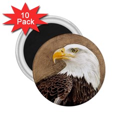 Eagle 2 25  Button Magnet (10 Pack) by TonyaButcher