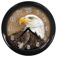 Eagle Wall Clock (black)