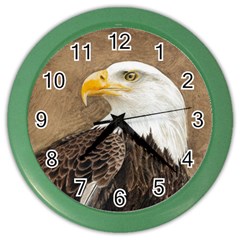 Eagle Wall Clock (color)