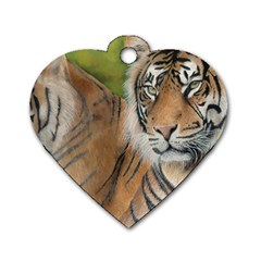 Soft Protection Dog Tag Heart (One Sided) 