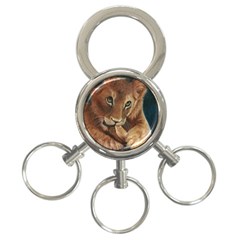 Playful  3-ring Key Chain by TonyaButcher