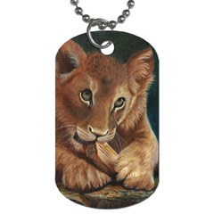 Playful  Dog Tag (two-sided)  by TonyaButcher