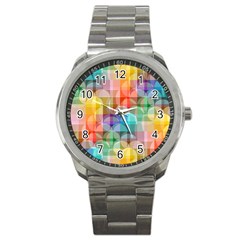 Circles Sport Metal Watch by Lalita