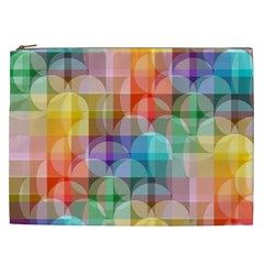 Circles Cosmetic Bag (xxl) by Lalita