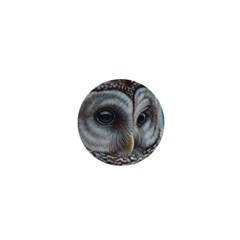 Barred Owl 1  Mini Button by TonyaButcher