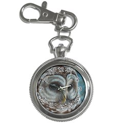 Barred Owl Key Chain Watch by TonyaButcher