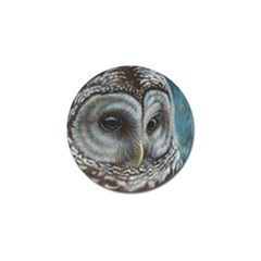 Barred Owl Golf Ball Marker 10 Pack