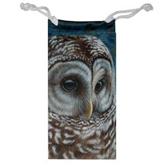 Barred Owl Jewelry Bag by TonyaButcher