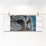 Barred Owl Hand Towel Front