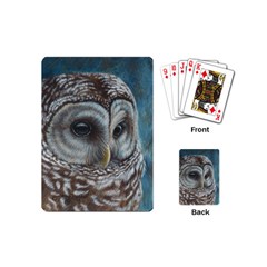 Barred Owl Playing Cards (mini)