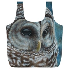 Barred Owl Reusable Bag (xl)