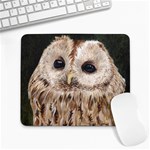 Tawny Owl Large Mouse Pad (Rectangle) Front