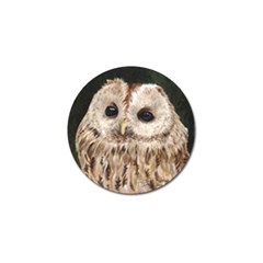 Tawny Owl Golf Ball Marker 4 Pack by TonyaButcher